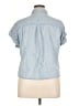 Velvet Heart Blue Short Sleeve Button-Down Shirt Size XL - photo 2