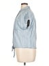 Velvet Heart Blue Short Sleeve Button-Down Shirt Size XL - photo 5