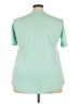 Unbranded Green Short Sleeve Blouse Size 4X - photo 2