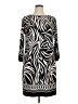 En Focus Studio Print Black Casual Dress Size 16 - photo 1