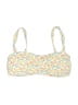 Hollister Floral Yellow Swimsuit Top Size S - photo 1