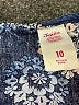 Justice 100% Viscose Paisley Blue Dress Size 10 - photo 3