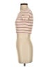 Assorted Brands Ivory Short Sleeve Top Size XS - photo 5