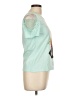 Yuna Teal Short Sleeve Top Size L - photo 4