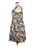 Robbie Bee 100% Polyester Paisley Silver Cocktail Dress Size 18 - photo 5