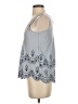 Liv Blue Sleeveless Blouse Size S - photo 5