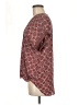 Max Studio Burgundy Short Sleeve Blouse Size M - photo 5