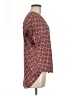 Max Studio Burgundy Short Sleeve Blouse Size M - photo 4