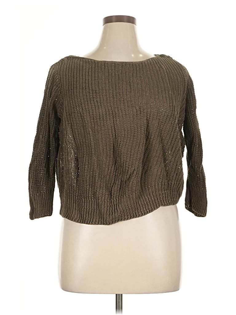 Pre-owned Lauren Jeans Co. Pullover Sweater In Brown