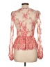Willow & Root Pink 3/4 Sleeve Blouse Size M - photo 2