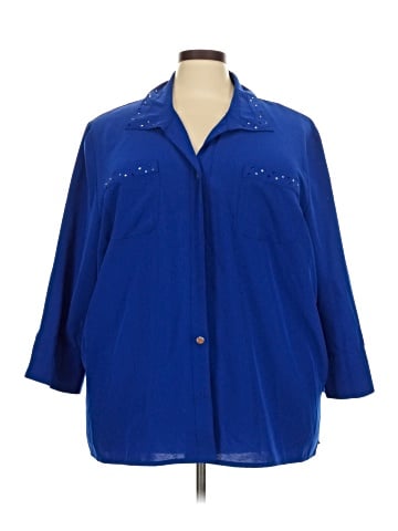 Maggie Barnes 3/4 Sleeve Blouse (view 1)