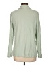 Lands' End Solid Green Long Sleeve Blouse Size L - photo 2