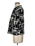 Eight Sixty Tie-dye Black Short Sleeve Blouse Size S - photo 5