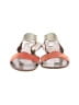 J.Crew Color Block White Tan Sandals Size 9 - photo 2