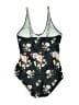 Unbranded Print Gray One Piece Swimsuit Size M - photo 2