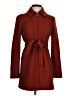 Zara Burgundy Coat Size S - photo 1