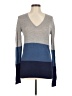 Ann Taylor Color Block Blue Pullover Sweater Size M - photo 1