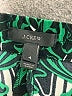 J.Crew 100% Polyester Print Green Casual Pants Size 4 - photo 7