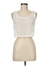 Wild Fable 100% Recycled Polyester Ivory Tank Top Size M - photo 1