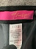 Thalia Sodi 100% Leather Solid Black Leather Skirt Size 11 - 12 - photo 4