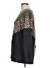 First Love Animal Print Gray Pullover Sweater Size L - photo 5