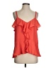 Mittoshop 100% Polyester Orange Sleeveless Blouse Size S - photo 1