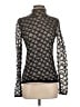 Diane von Furstenberg Black Long Sleeve Top Size 4 - photo 1