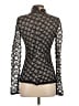 Diane von Furstenberg Black Long Sleeve Top Size 4 - photo 2