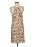 Everly 100% Polyester Floral Tan Casual Dress Size M - photo 2
