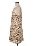 Everly 100% Polyester Floral Tan Casual Dress Size M - photo 5