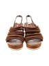 Donald J Pliner Brown Wedges Size 8 - photo 2