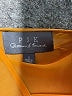 Piko 100% Polyester Orange 3/4 Sleeve Blouse Size S - photo 7