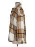 Shein 100% Polyester Plaid Brown Coat Size M - photo 5