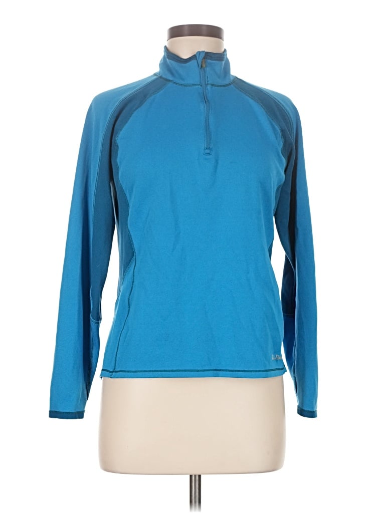 Pre-owned L.l.bean Long Sleeve T-shirt In Blue