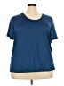 Real Essentials Blue Active T-Shirt Size 3X - photo 1