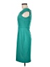 Calvin Klein Solid Teal Cocktail Dress Size 6 - photo 5