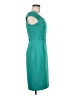 Calvin Klein Solid Teal Cocktail Dress Size 6 - photo 4