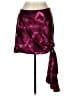 Cinq à Sept 100% Polyester Tie-dye Purple Casual Skirt Size 10 - photo 1