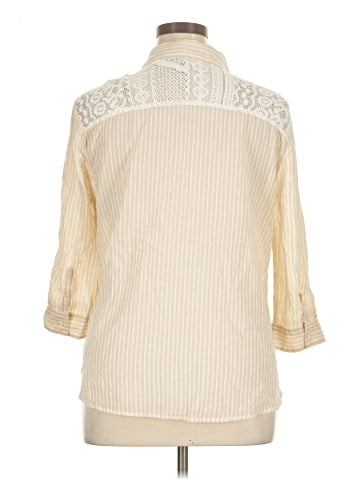 DressBarn 3/4 Sleeve Button-Down Shirt (view 2)