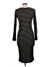Forever 21 Stripes Gray Casual Dress Size L (estimated) - photo 2