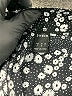Shein 100% Polyester Print Black Casual Skirt Size 4 - photo 4