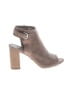 madden nyc Gray Tan Heels Size 6 1/2 - photo 1