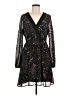 Willow & Clay 100% Polyester Paisley Black Cocktail Dress Size M - photo 1