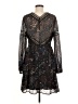 Willow & Clay 100% Polyester Paisley Black Cocktail Dress Size M - photo 2