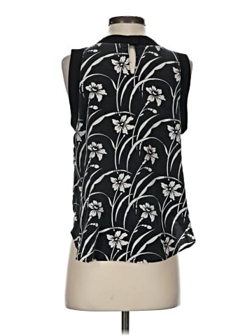 Elizabeth and James Sleeveless Silk Top (view 2)