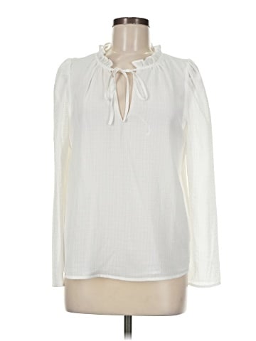 Calvin Klein Long Sleeve Blouse (view 1)