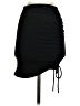 PUBLIK Solid Black Casual Skirt Size S - photo 1