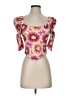 Free People Pink Short Sleeve Top Size XS - photo 1