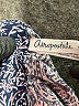 Aeropostale 100% Rayon Paisley Blue Shorts Size S - photo 3