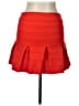 Sans Souci Solid Red Casual Skirt Size L - photo 1